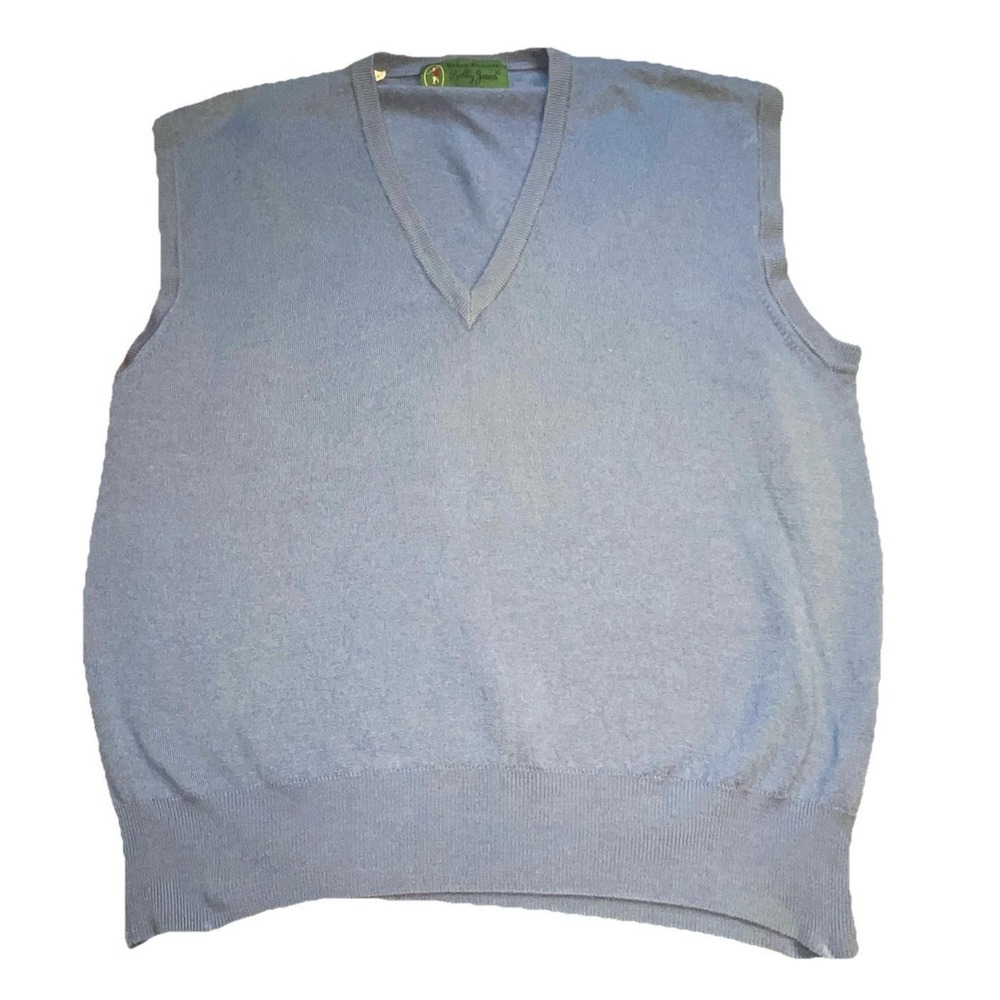 Hickey Freeman Bobby Jones Collection Mens L Sweater Vest Golf